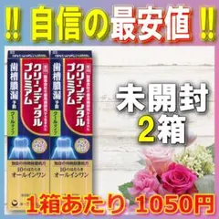 $082✨最安値✨未開封｜クリーンデンタル プレミアム クール 100g×2箱