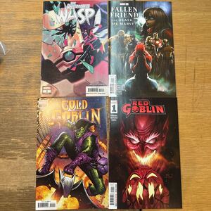 a0804-8.洋書 WASP ワスプ REDGOBLIN ゴブリン 他 アメコミ まとめ MARVEL American comics SF collector 趣味 movie