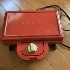 BRUNO ダブルホットサンドメーカー　割れあり