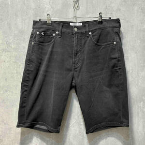 calvin klein Jeans Short Denim Pants ショート デニムパンツ ブラック SIZE 32 カルバンクライン ジーンズ