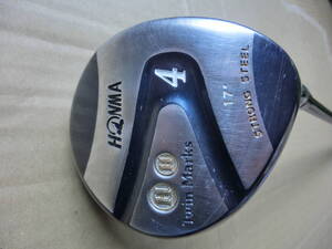 HONMA ホンマ TWIN MARKS355 ツインマークス355 フェアウェイウッド 4W フレックスR ロフト17