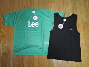 新品 Lee リー Tシャツ・タンクトップ セット M レディース ユニセックス メッシュロゴ Tee LOGO