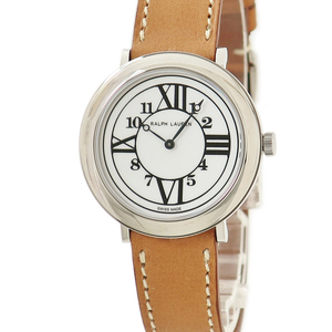 【3年保証】 ラルフローレン 888コレクション スリムクラシック RLR0180700 未使用 白 クオーツ レディース ボーイズ 腕時計