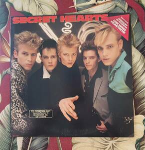 SECRET HEARTS US Promo LP 1984 MCA Records MCA-5497ロカビリー The Rockats ロカッツ