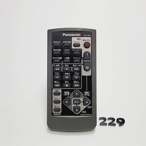 ●返金保証対応●N2QAFC000003●Panasonic パナソニック ビデオカメラ リモコン 動作確認済 中古 used リモコンシリーズ k-78364R229