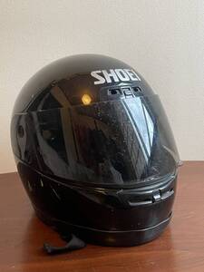 SHOEI ショウエイ ヘルメットフルフェイス ブラック RHV Lサイズ　1992年　バイク 