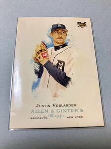 RC Justin Verlander 2006 Topps Allen & Ginter