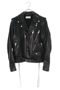 サンローランパリ SAINT LAURENT PARIS L17/397292 Y5YH1 サイズ:44 クラシックモーターサイクルライダースレザージャケット 中古 OM10