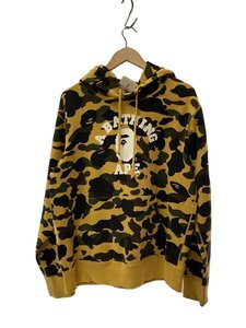 A BATHING APE◆パーカー/XL/コットン/YLW/カモフラ/001PPI301012M