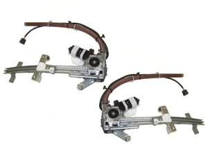 ★マツダ純正新品★サバンナ RX-7 FC3S パワーウインドウレギュレーター 左右セット モーター付 Window Regulator Motor Right Left Set