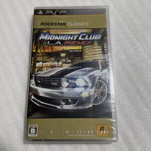 PSP ミッドナイトクラブ LAリミックス 未開封品