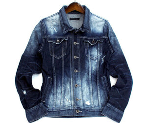 GOSTAR DE FUGA フーガ 00s archive japanese label Y2K denim jacket ダメージデニムジャケット Gジャン l.g.b. goa tornado mart ppfm