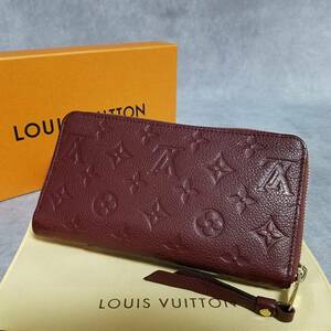 【美品】 VUITTON　ルイヴィトン　モノグラム　アンプラント　ポルトフォイユ・スクレット ロン オーブ　ラウンドファスナー長財布　M60298