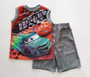 USA購入★★ ディズニー カーズ セットアップ サイズ4 110 未使用品 ★★ Cars Boys Clothings