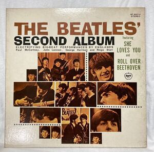 【激レア赤盤!/美盤】THE BEATLES / SECOND ALBUM ビートルズ NO.2/APPLE AP 80012/セカンド・アルバム/LP john lennon 東芝 見開き