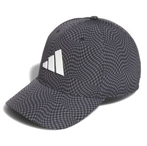 【アディダス ゴルフ／ADIDAS GOLF】総柄プリントスナップバックキャップ（未使用・未着用品）