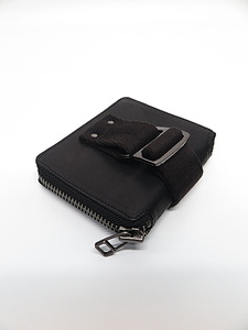 SALE20%OFF/Ground Y・グラウンドワイ/COW LEATHER BELT WALLET/BLACK