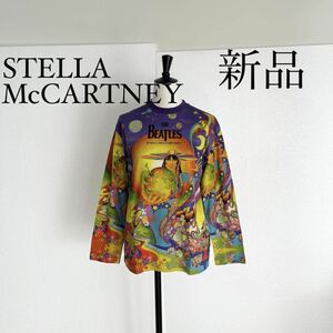 STELLA McCARTNEYステラマッカートニー　ロゴプリントカットソーXS