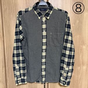 797 paul smith ポールスミス ジーンズ　長袖切り替えチェックシャツ