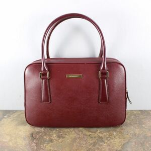 BURBERRY LEATHER HAND BAG/バーバリーロンドンレザーハンドバッグ