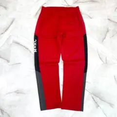 A12506 マルシェノア　OG PANTS レッド　S ジャージトラックパンツ