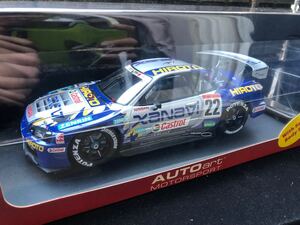 オートアート MOTORSPORT 1/18 ニッサン スカイライン JGTC 2001 XANAVI HIROTO GTR R34 ＃22