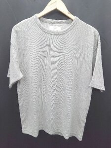 ◇ ⊂ B:MING by BEAMS ビーミング クルーネック 半袖 Tシャツ カットソー サイズS ダークグレー メンズ P