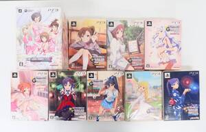 ET2825/[ほぼ未開封]PS3/全9巻セット アイドルマスター アニメ＆G4U!パック[完全生産限定版]/2 初回限定生産版 アイマス@スペシャルBOX