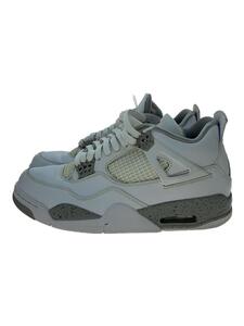 NIKE◆AIR JORDAN 4 RETRO_エア ジョーダン 4 レトロ/27.5cm/WHT