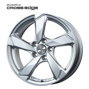 送料無料 ユーロアクシス CROSS Edge 8.5J-20 +45 5H-108 (20インチ) 5H108 8.5J+45【1本単品 新品】