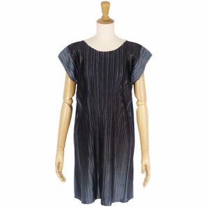 美品 プリーツプリーズ イッセイミヤケ PLEATS PLEASE シャツ ブラウス チュニック プリーツ トップス レディース 4 cf09mo-rm05f11572