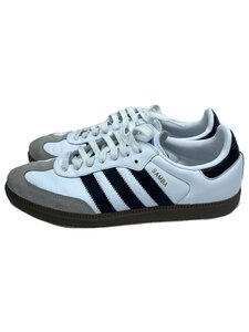 adidas◆オリジナルス/SAMBA OG/サンバ/ホワイト/B75806/25cm/WHT/レザー