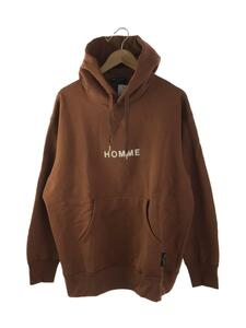 COMME des GARCONS HOMME◆パーカー/L/コットン/BRW/HJ-T014