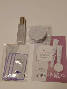 新品未使用品 エメリル(Eme/rire)「ヘアオイル(40ml)+試供品14袋」「ヘアマスク(トリートメント60g)+試供品4袋」セット　ヘアケア用品