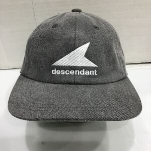 【DECENDANT ディセンダント】241HCDS-HT02 CETUS 6PANEL PIGMENT DYE キャップ グレー コットン 2411oki h