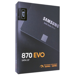 SAMSUNG 2.5インチ SSD 870 EVO MZ-77E4T0B/IT 4TB [管理:1000018558]