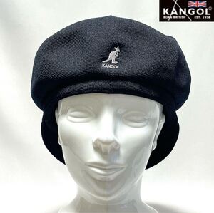 【新品】KANGOL カンゴール ①公式EC購入価格 ¥7,590(税込) TROPIC SPITFIRE メッシュ ブラック size M 56〜57cm