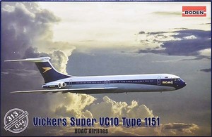 ローデン 144-313 1/144 ビッカーズ・スーパーVC10 旅客機タイプ1151 英国海外航空