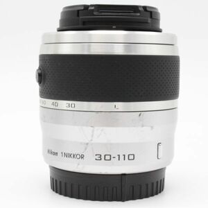 嬉しいフード付き！■美品■ Nikon 1 NIKKOR VR 30-110mm f/3.8-5.6 シルバー