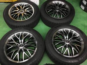 カスタム スタッドレス ロクサーニ マルチフォルケッタ Ⅱ 18インチ 7.5j 5/114.3 +48 TOYO ウィンタートランパス TX 225/60R18 CX-5 CX-8