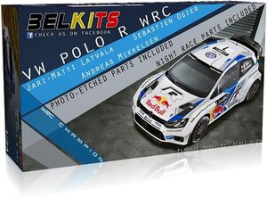 プラッツ ベルキット BEL005 1/24 フォルクスワーゲン ポロ R WRC 2013 ラリー・ド・フランス-アルザス ウィナー WRCチャンピオン