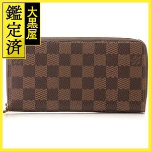 LOUIS VUITTON　ルイヴィトン　ジッピー・ウォレット ダミエ　ローズバレリーヌ　N60046　長財布　ピンク【434】