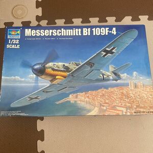 トランペッター 1/32 ドイツ軍 メッサーシュミット Bf109F-4 プラモデル未組立 