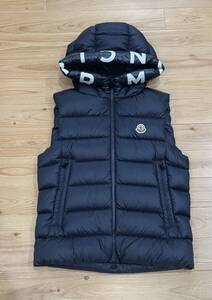 MONCLER モンクレール ダウンベスト MONTREUIL ブラック サイズ1 美品