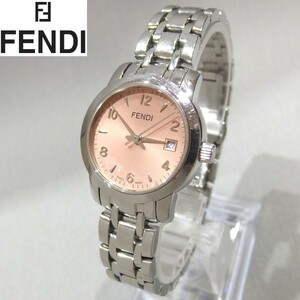 ★FENDI orologi 2100L ピンクダイヤル クォーツ レディース 腕時計 オロロジ フェンディ★