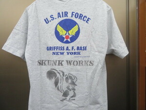 USA製　BUZZ RICKSONZ　バズリクソン　US AIR FORCE　半袖Tシャツ　東洋エンタープライズアメリカ米国製古着