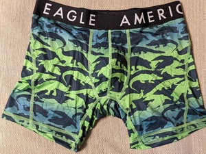 * ラスト2点 * AE アメリカンイーグル ボクサーブリーフ トランクス AEO Flex Boxer Brief S / Green *