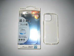 iPhone13 mini用ソフトケース MSソリューションズ ルプラス LEPLUS LP-IS21CARCL 耐衝撃 CLEAR USED