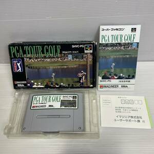 ◯x42 スーパーファミコン SFC PGA TOUR GOLF ツアーゴルフ