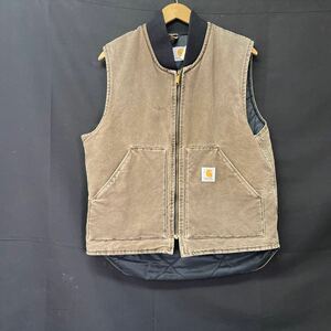 Carhartt カーハート ベスト ダウンベスト 中綿？ サイズ M VQ1882 ブラウン系 メンズ アウター 1